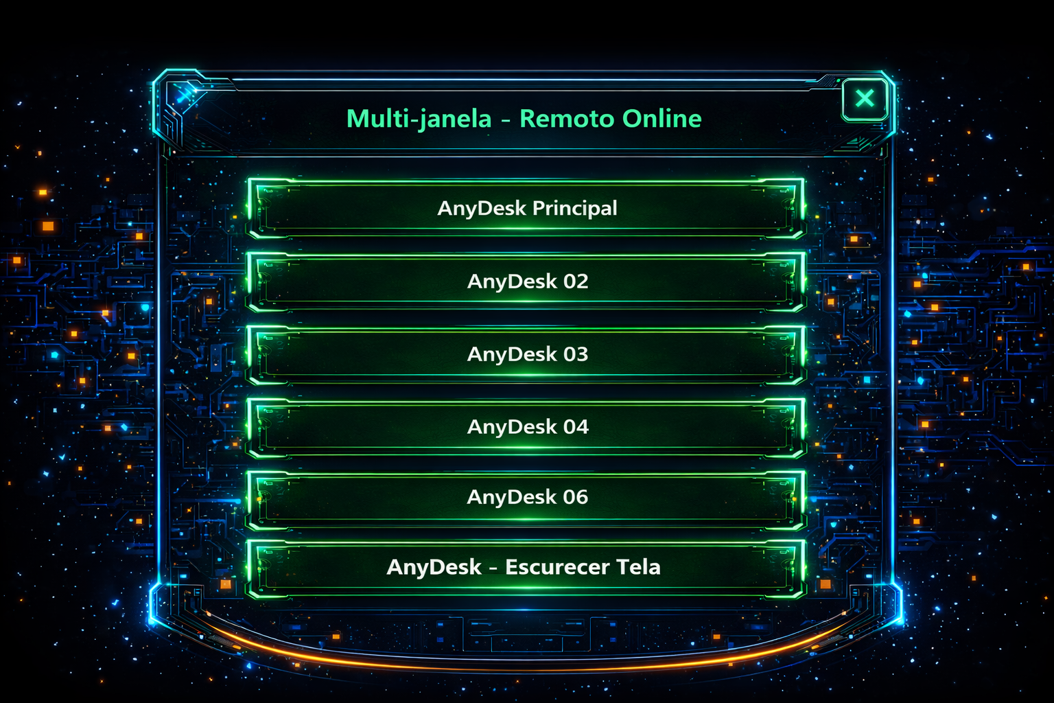 Anydesk Multi Janelas 12 Meses